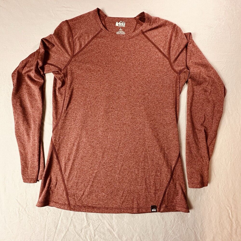REI Performance Long Sleeve Pullover Top Women’s Size L